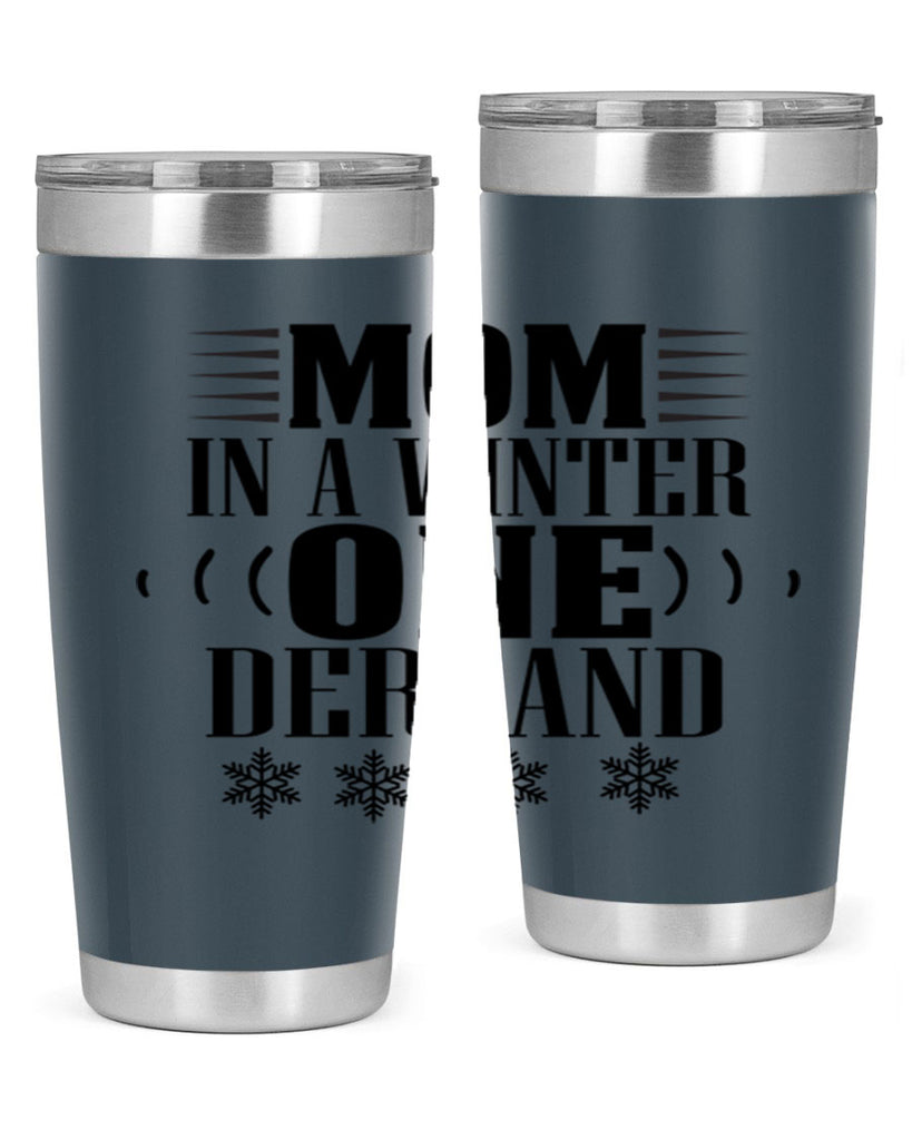 MOM IN A WINTER ONE DERLAND 322#- winter- Tumbler