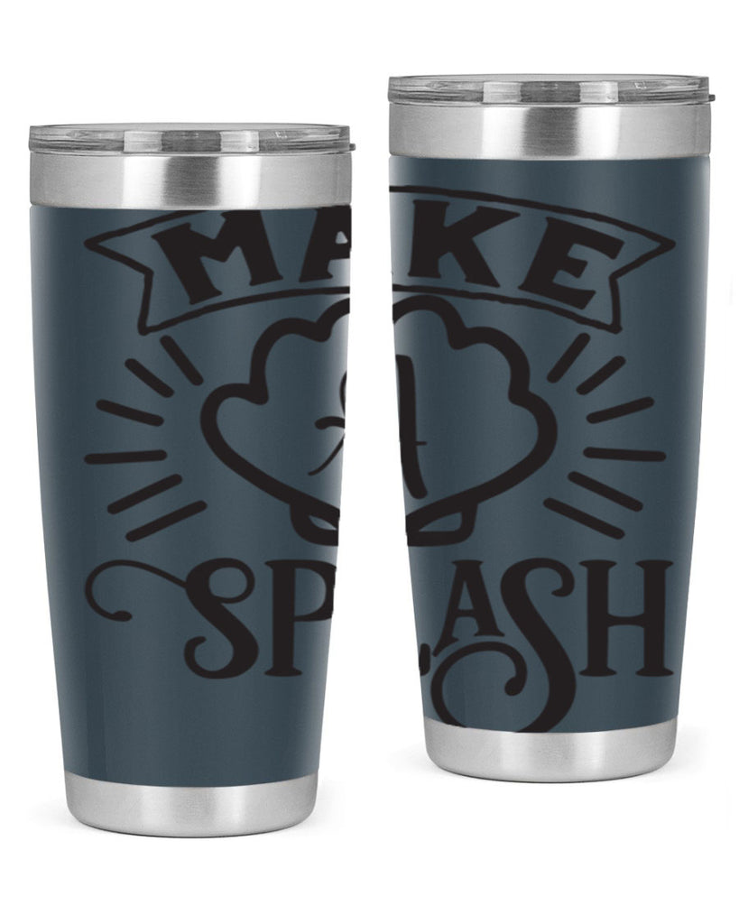 Make a splash 312#- mermaid- Tumbler