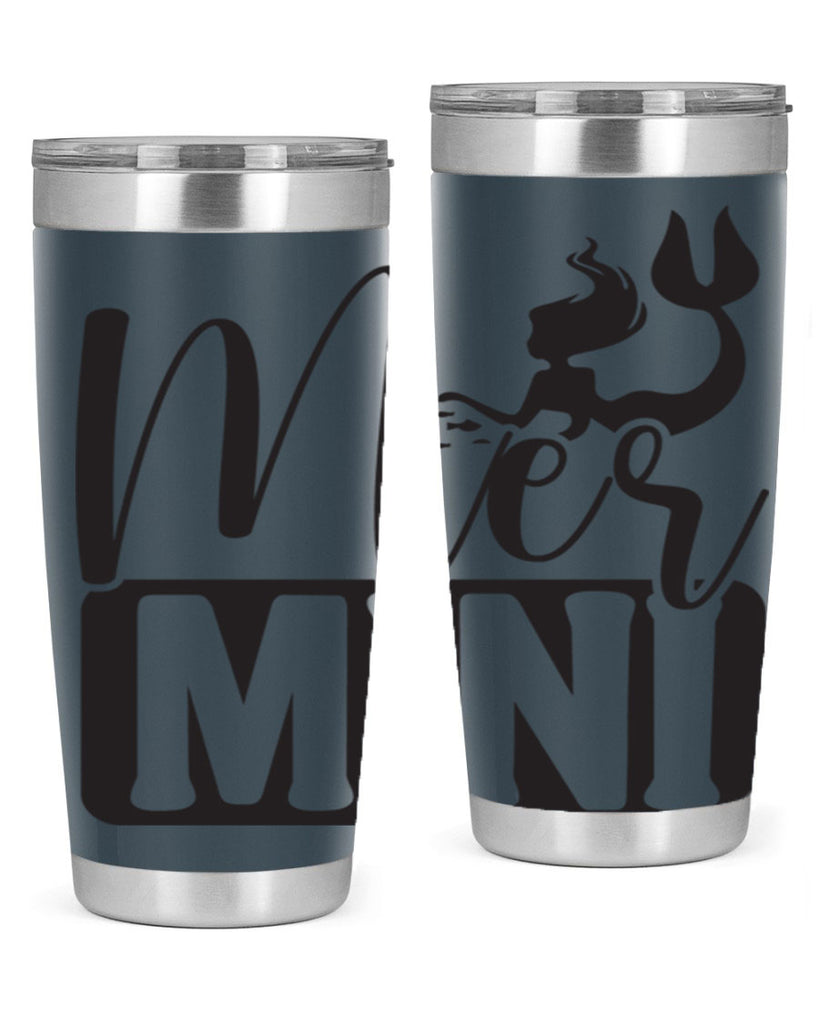 Mer mini 351#- mermaid- Tumbler