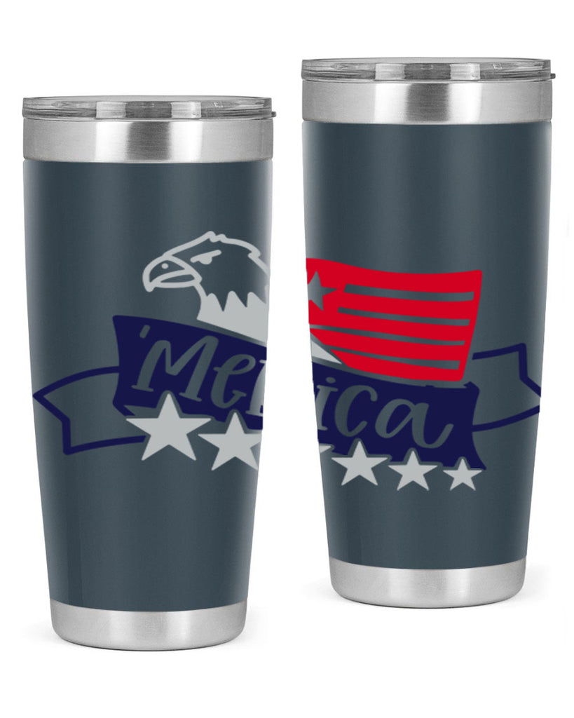Merica Style 136#- Fourt Of July- Tumbler