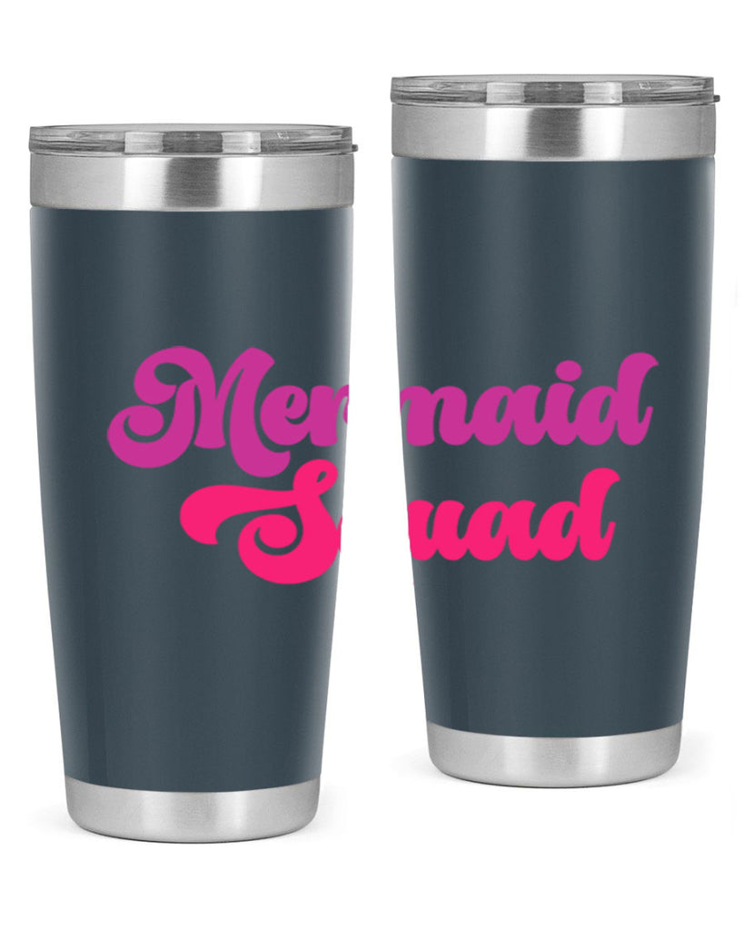 Mermaid Squad 384#- mermaid- Tumbler