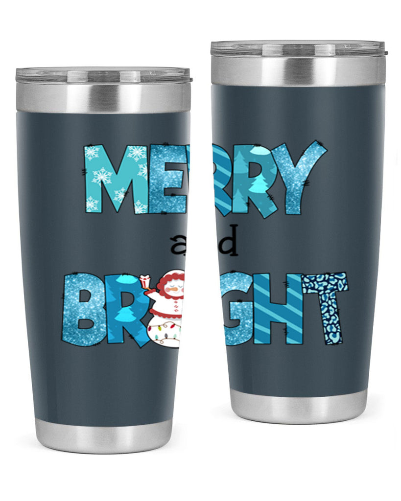 Merry and Bright 321#- winter- Tumbler