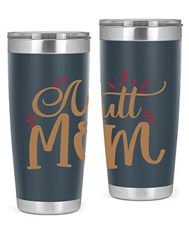 Mutt Mom Style 69#- dog- Tumbler