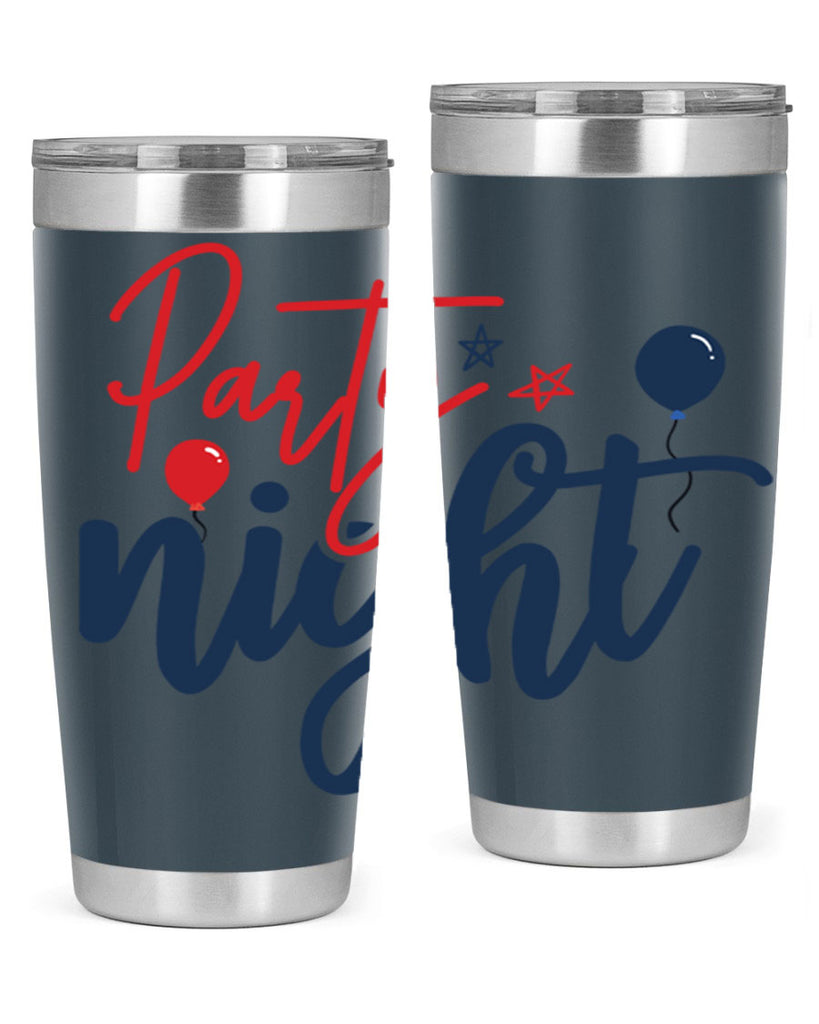 Party Night Style 84#- Fourt Of July- Tumbler