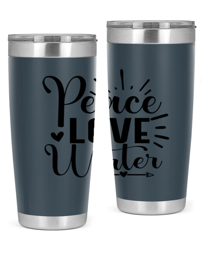 Peace Love Winter 331#- winter- Tumbler