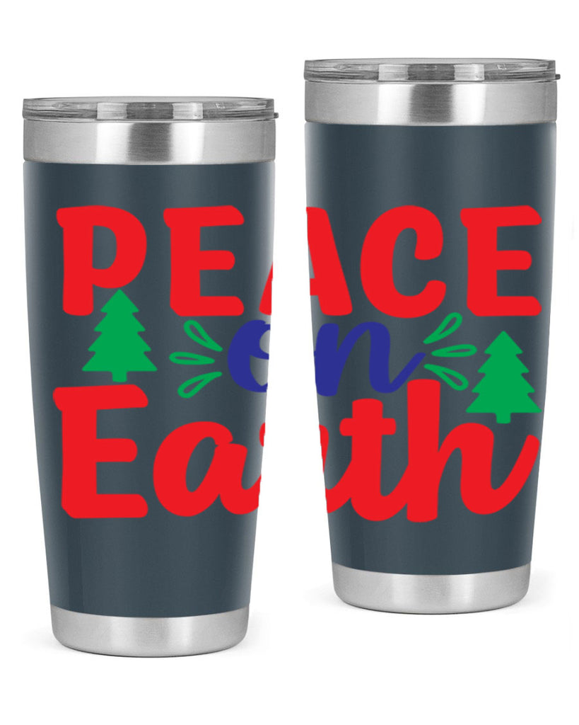Peace on Earth 336#- winter- Tumbler