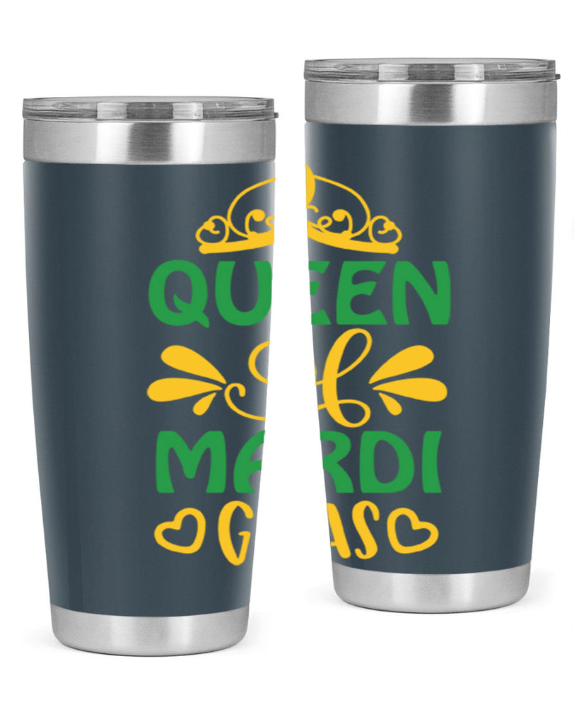 Queen Of Mardi Gras 134#- fashion- Cotton Tank