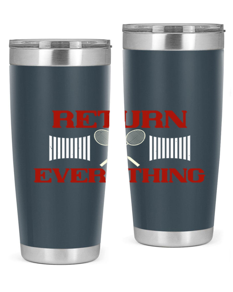 Return Everything 1892#- badminton- Tumbler