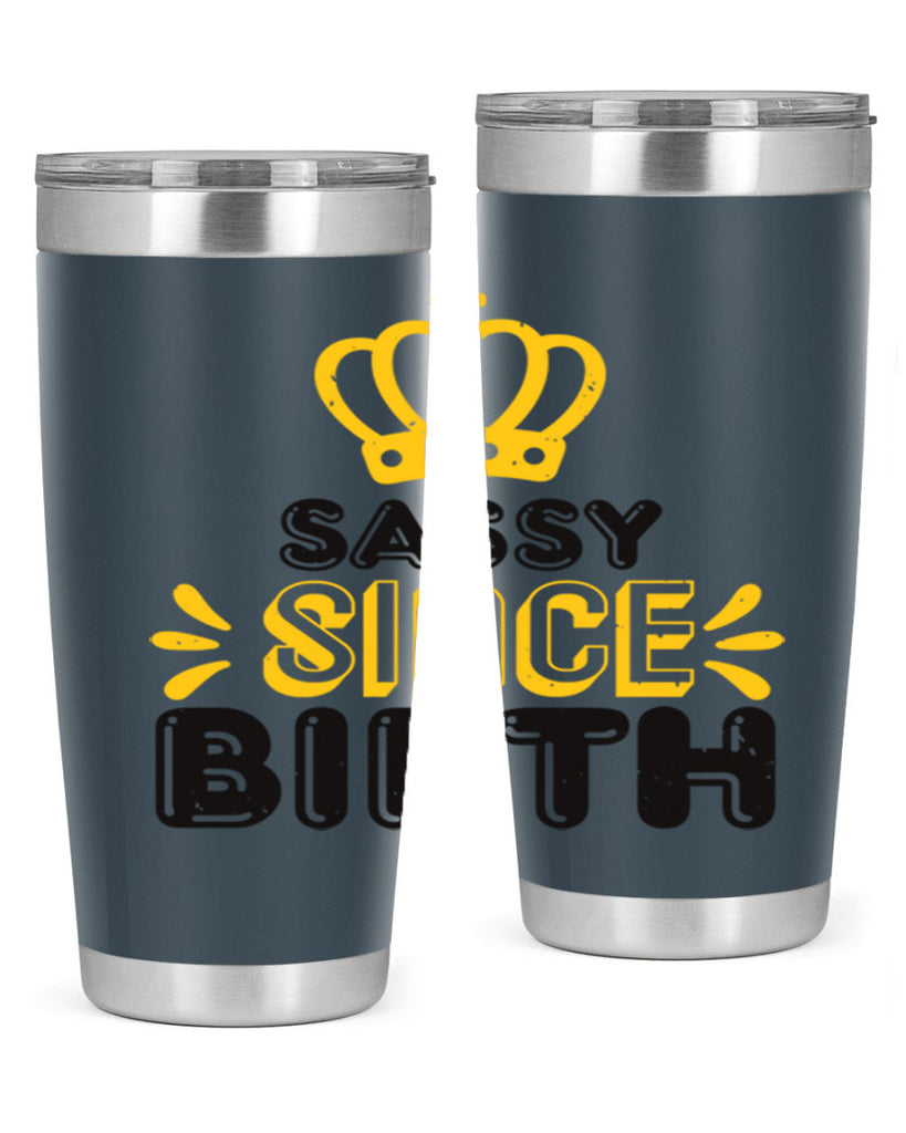 Saddy since birth Style 16#- baby shower- tumbler
