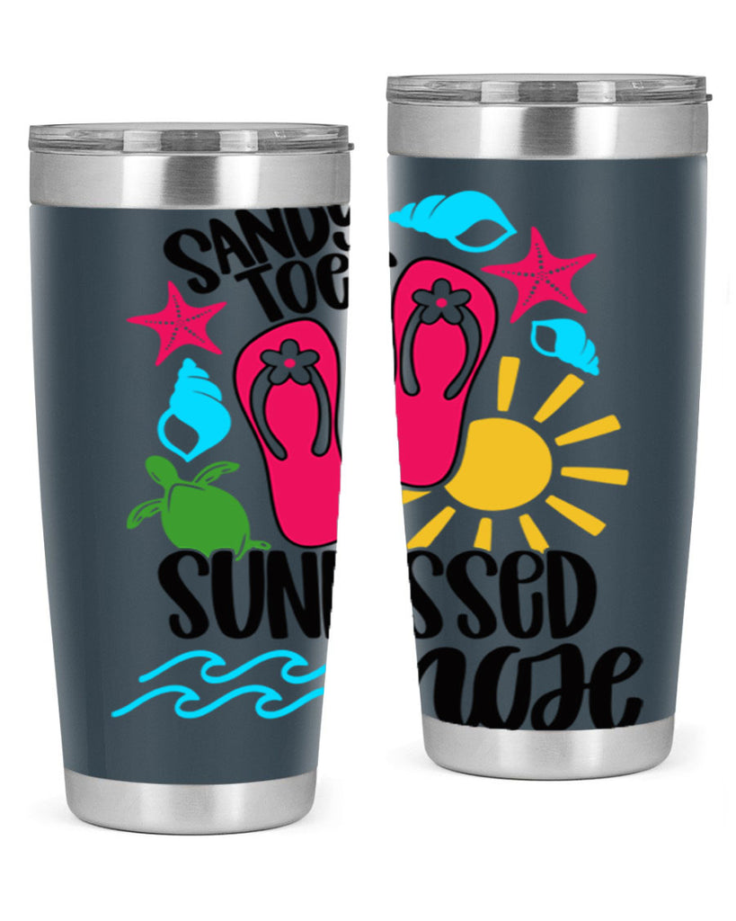Sandy Toes Sunkissed Nose Style 27#- summer- Tumbler