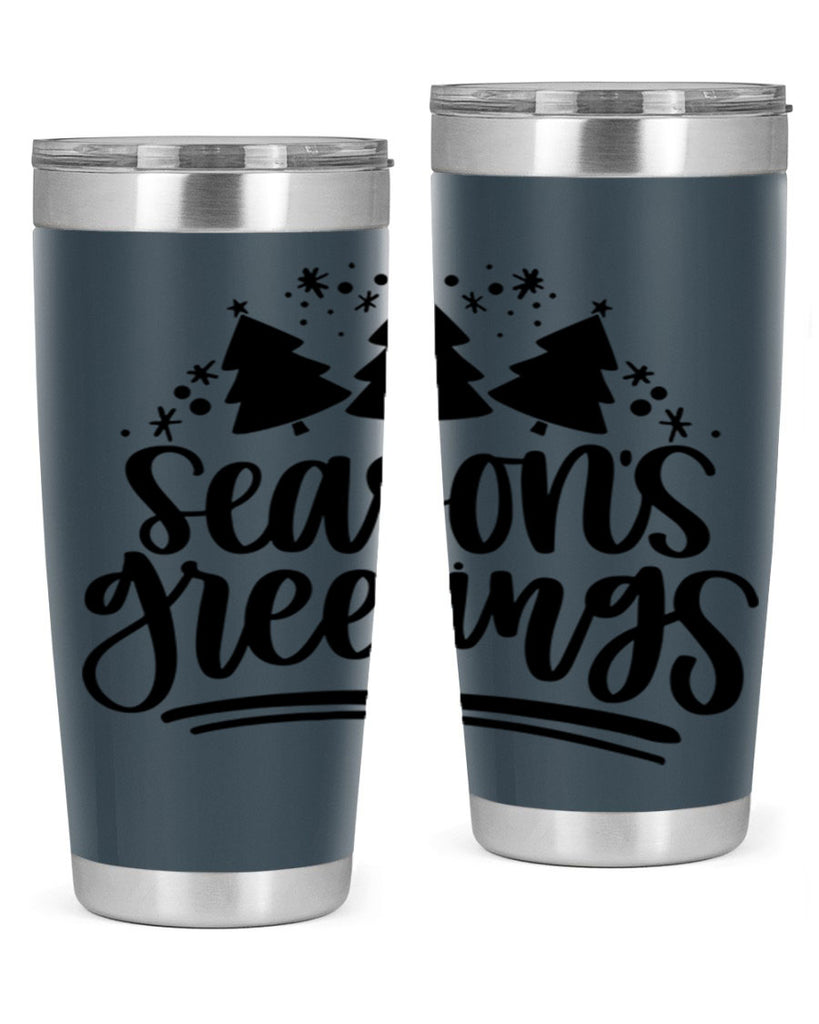 Seasons Greetings345#- winter- Tumbler