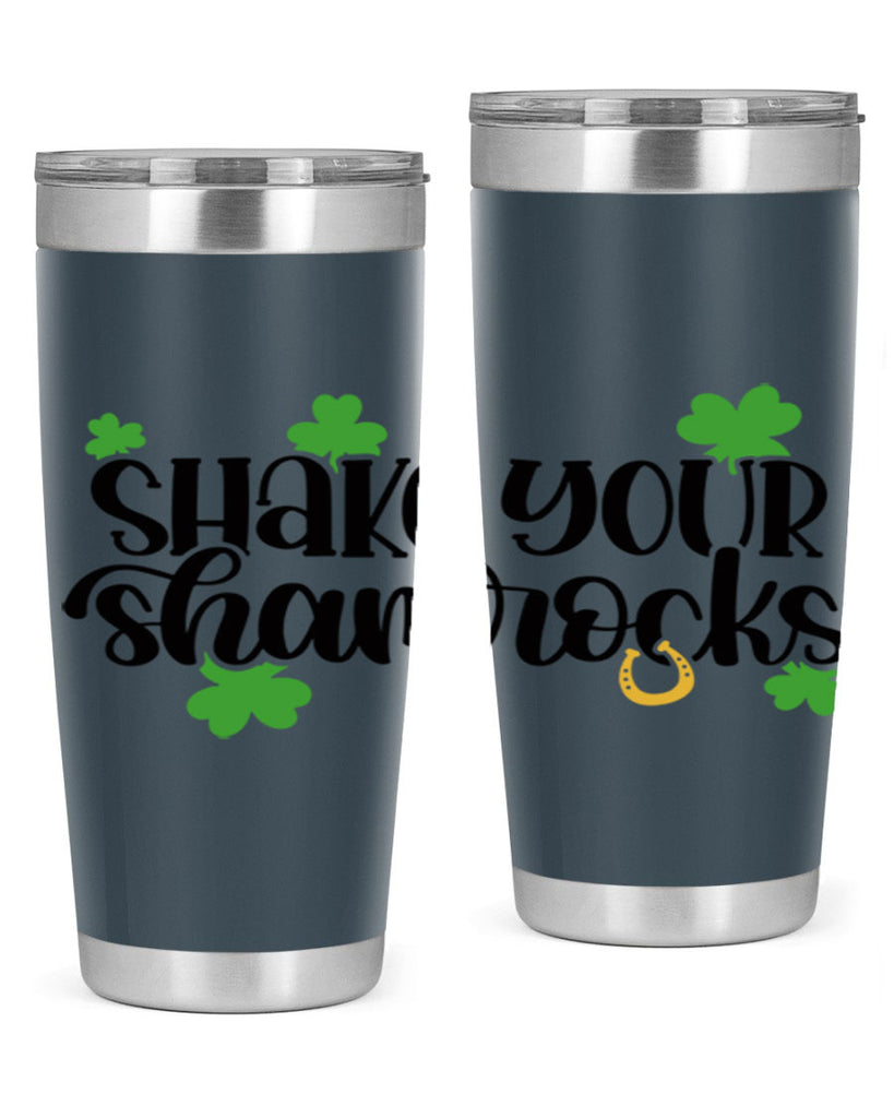 Shake Your Shamrocks Style 32#- St Patricks Day- Tumbler