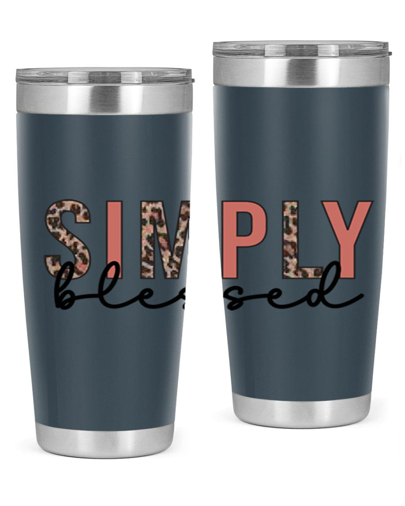 Simply blessed 575#- fall- Tumbler