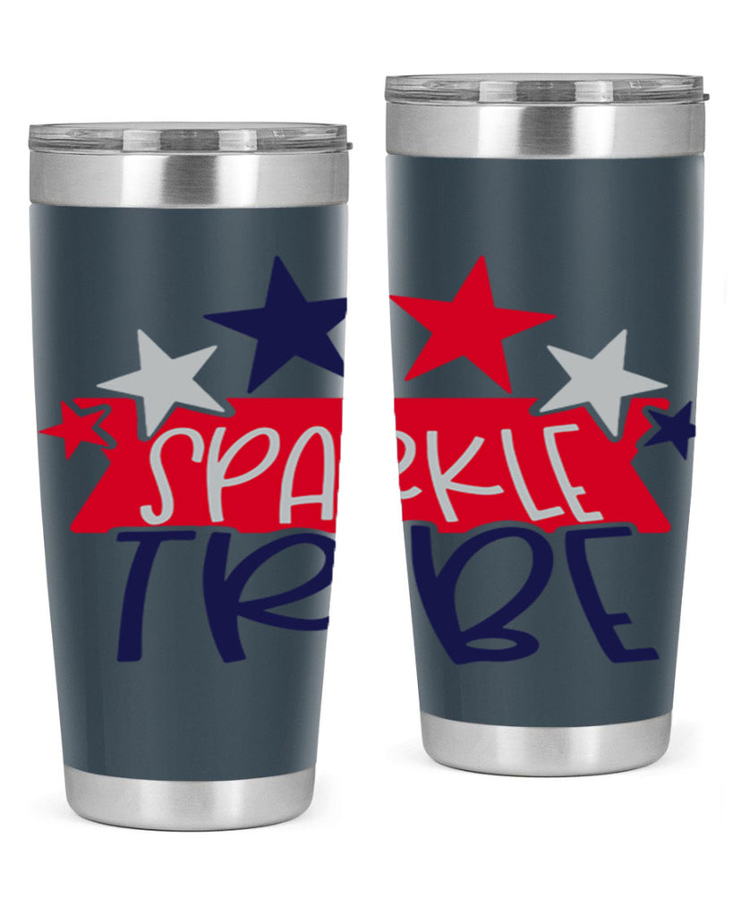 Sparkle Tribe Style 172#- Fourt Of July- Tumbler