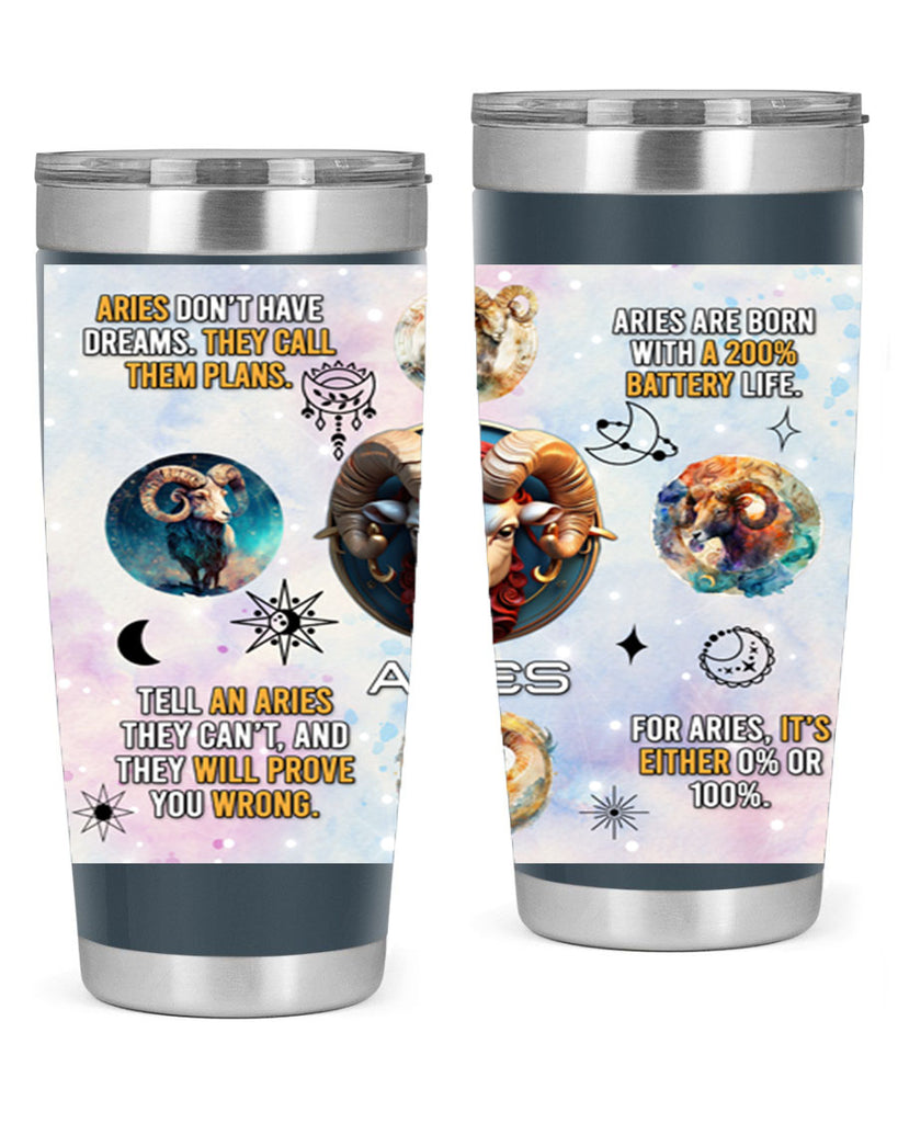 StraightAries 469#- zodiac- Tumbler