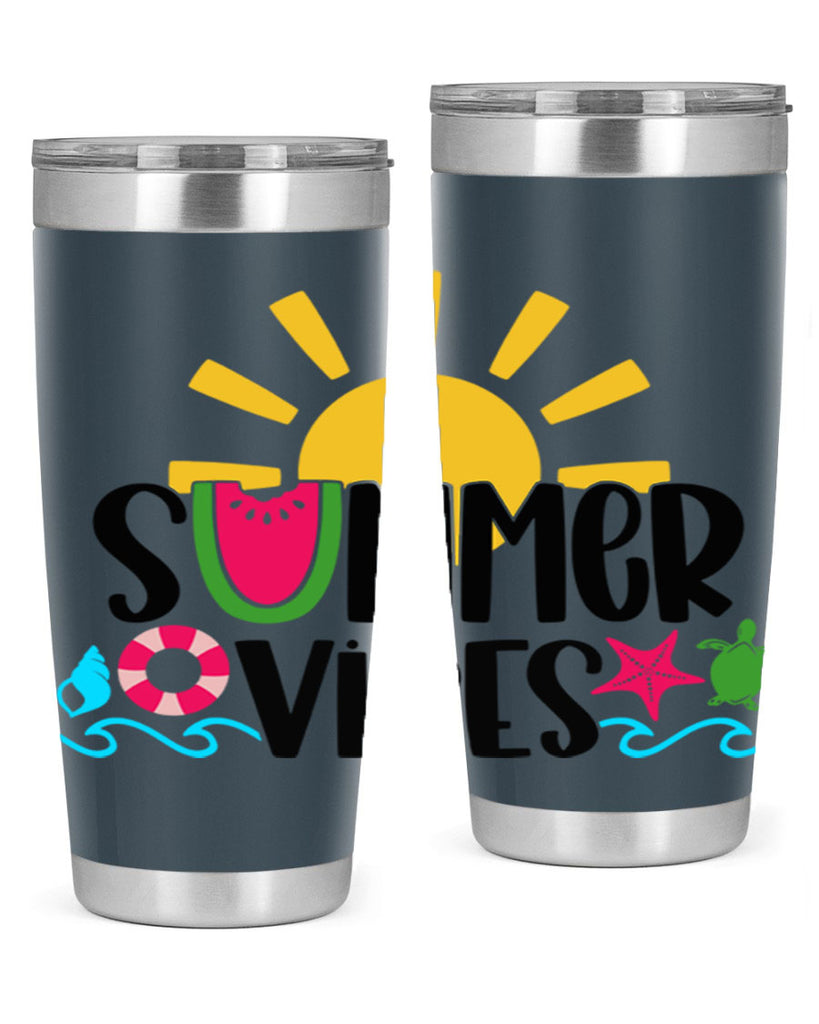 Summer Vibes Style 19#- summer- Tumbler