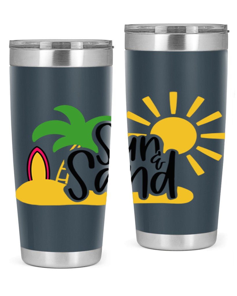 Sun Sand Style 17#- summer- Tumbler