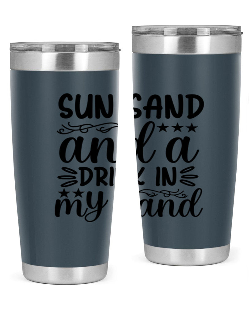 Sunsandandadrink 482#- zodiac- Tumbler