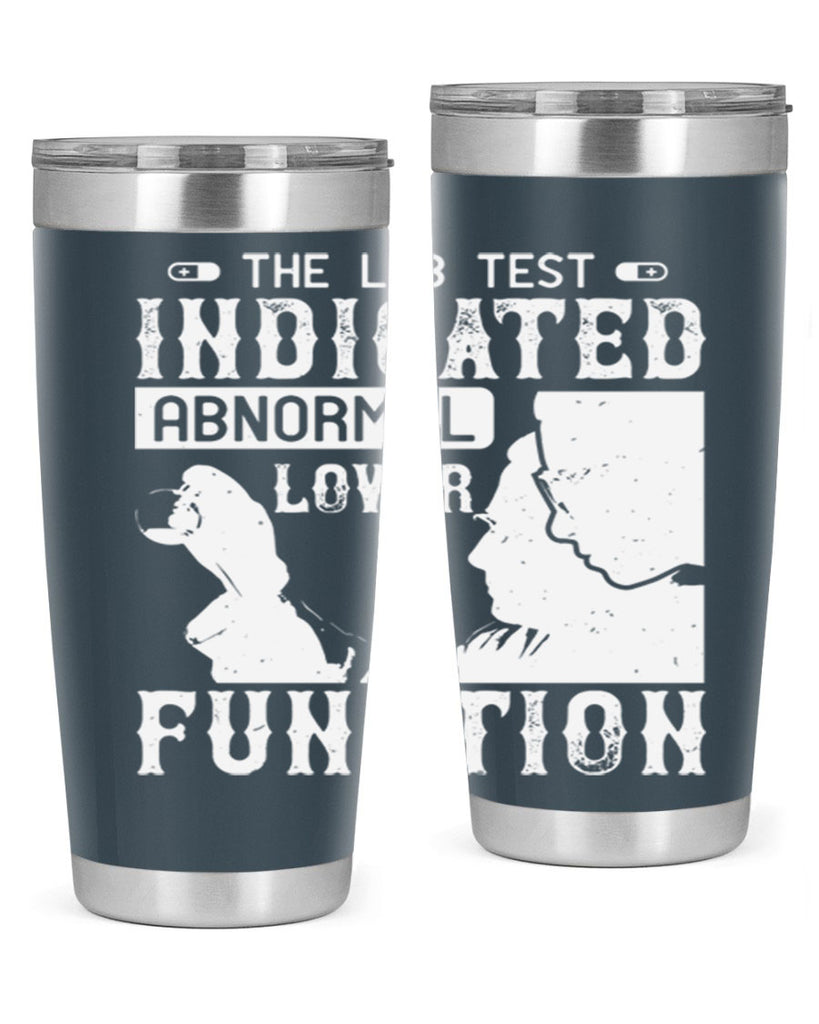 The lab test indicated abnormal lover function Style 22#- medical- tumbler
