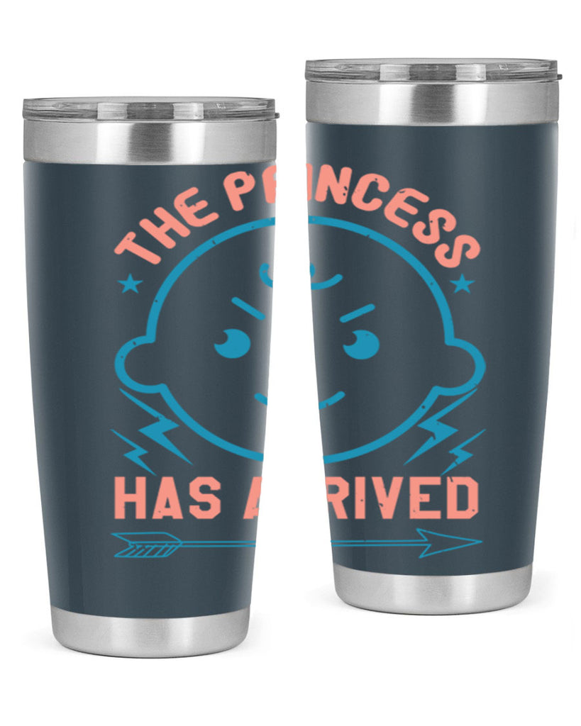 The princess has arrived Style 10#- baby shower- tumbler