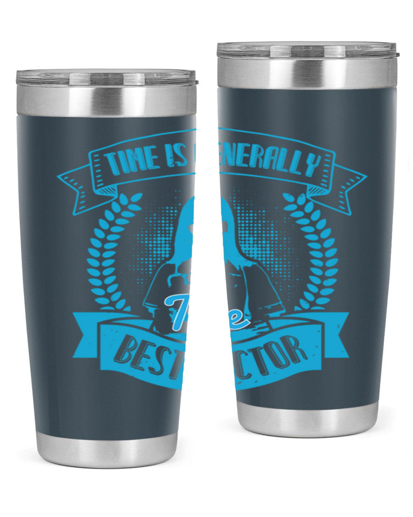 Time is generally the best doctor Style 12#- medical- tumbler