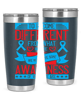 To become different from what we are we must have some awareness of what we are Style 11#- self awareness- Tumbler