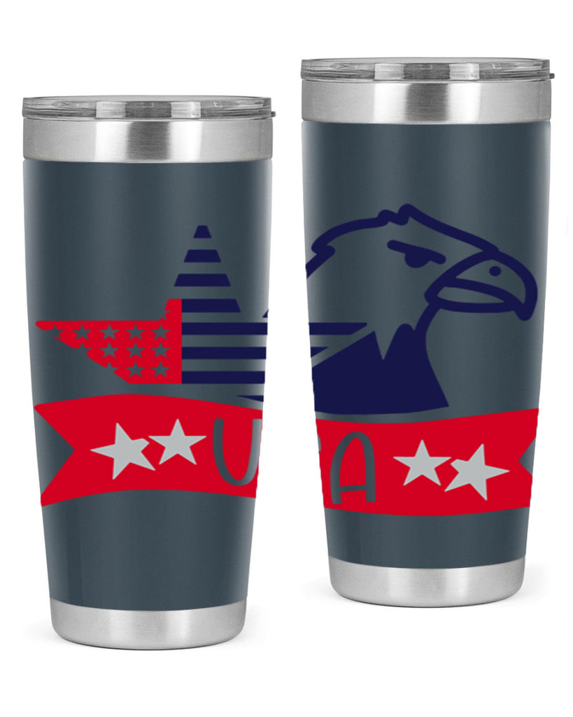 USA Style 182#- Fourt Of July- Tumbler
