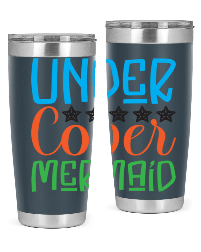 Under Cover Mermaid 648#- mermaid- Tumbler