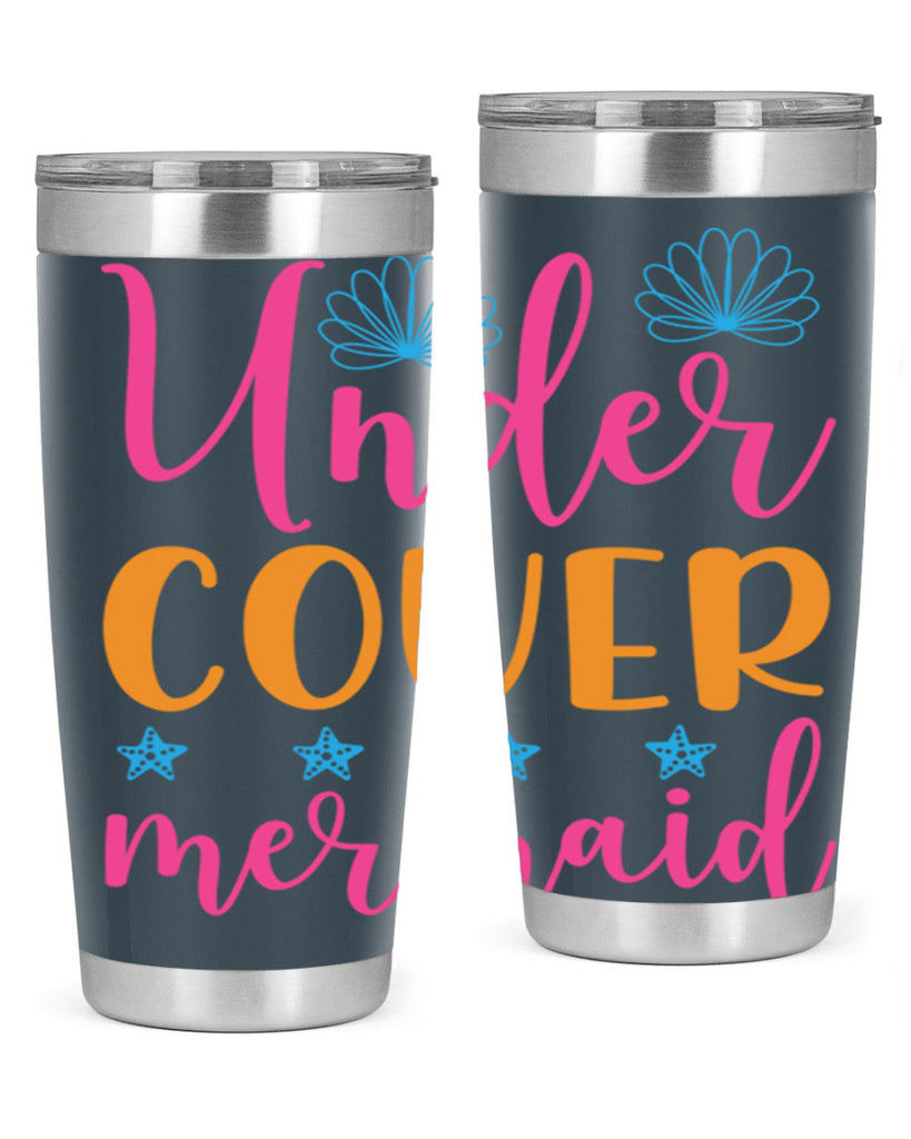 Under Cover Mermaid Design 653#- mermaid- Tumbler