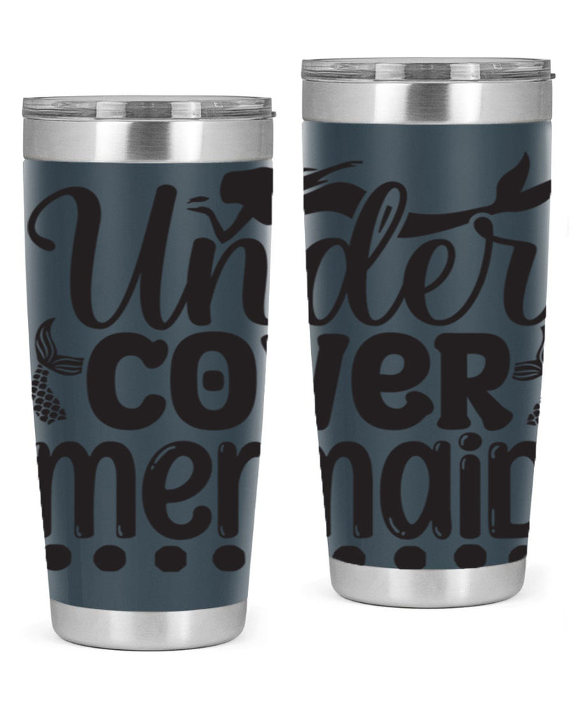 Under cover mermaid 649#- mermaid- Tumbler