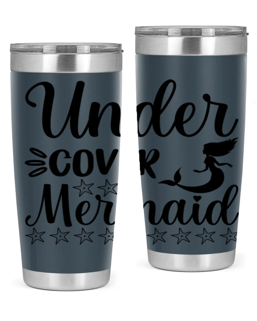 Under cover mermaid 650#- mermaid- Tumbler