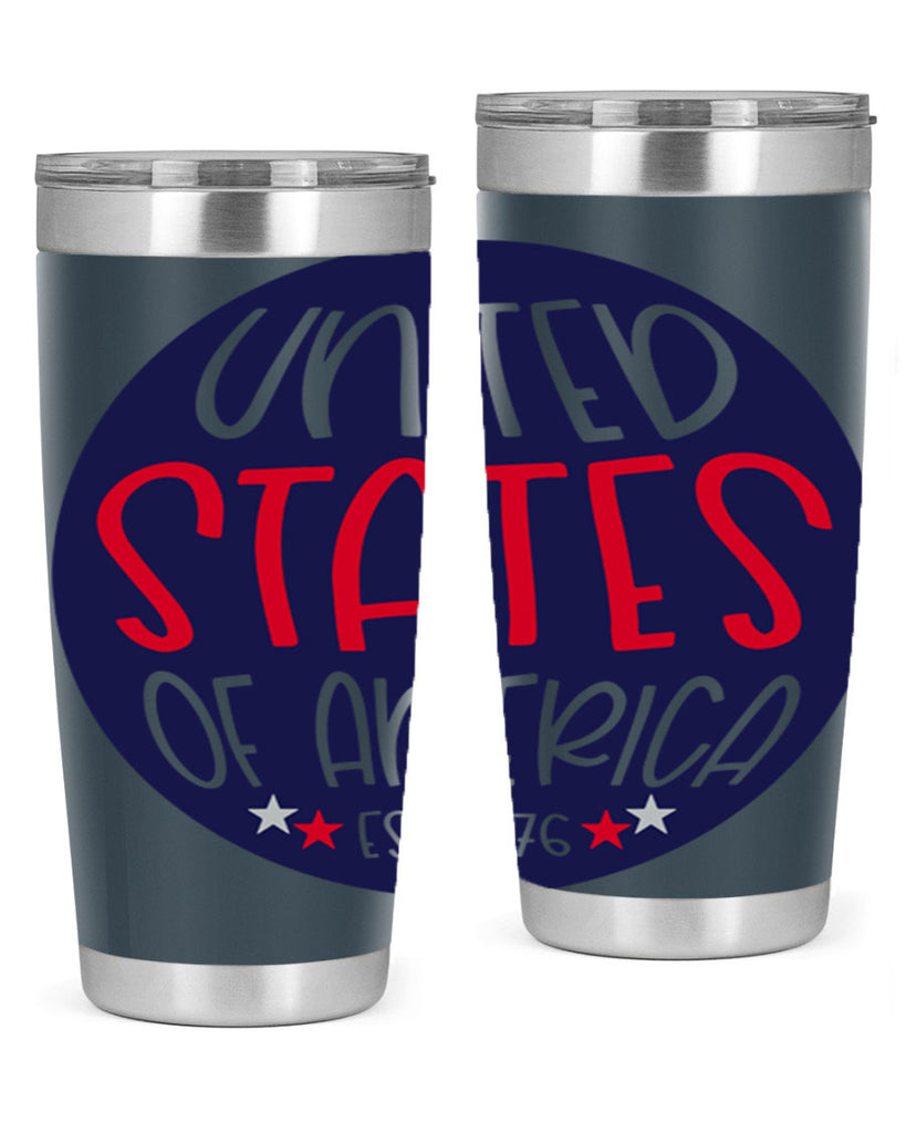 United States Of America Est Style 176#- Fourt Of July- Tumbler
