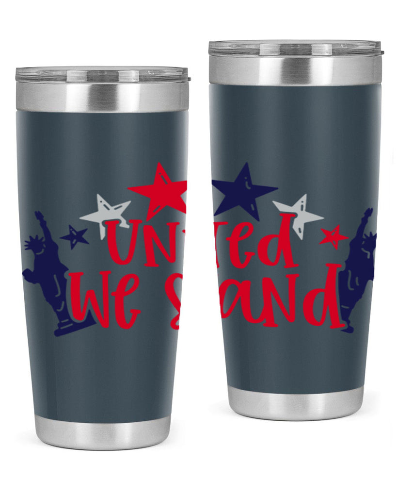 United We Stand Style 179#- Fourt Of July- Tumbler