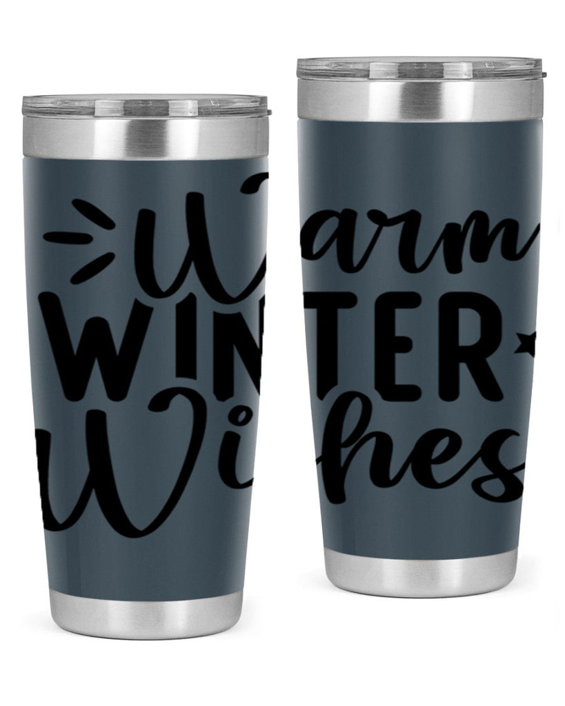 Warm Winter Wishes459#- winter- Tumbler