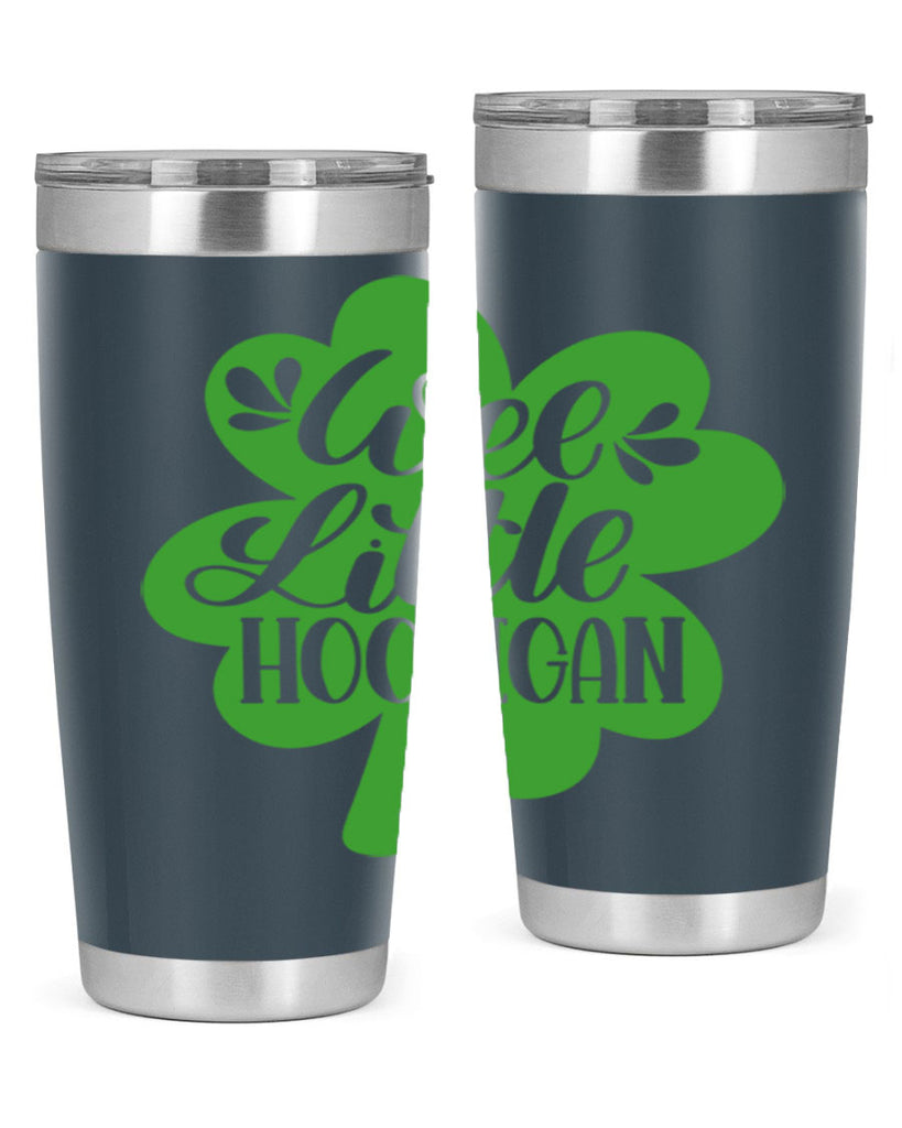 Wee Little Hooligan Style 16#- St Patricks Day- Tumbler