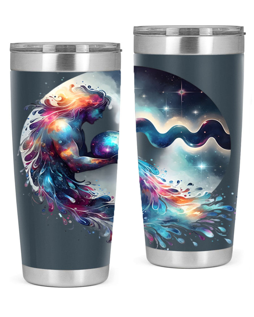 aquarius 88#- zodiac- Tumbler