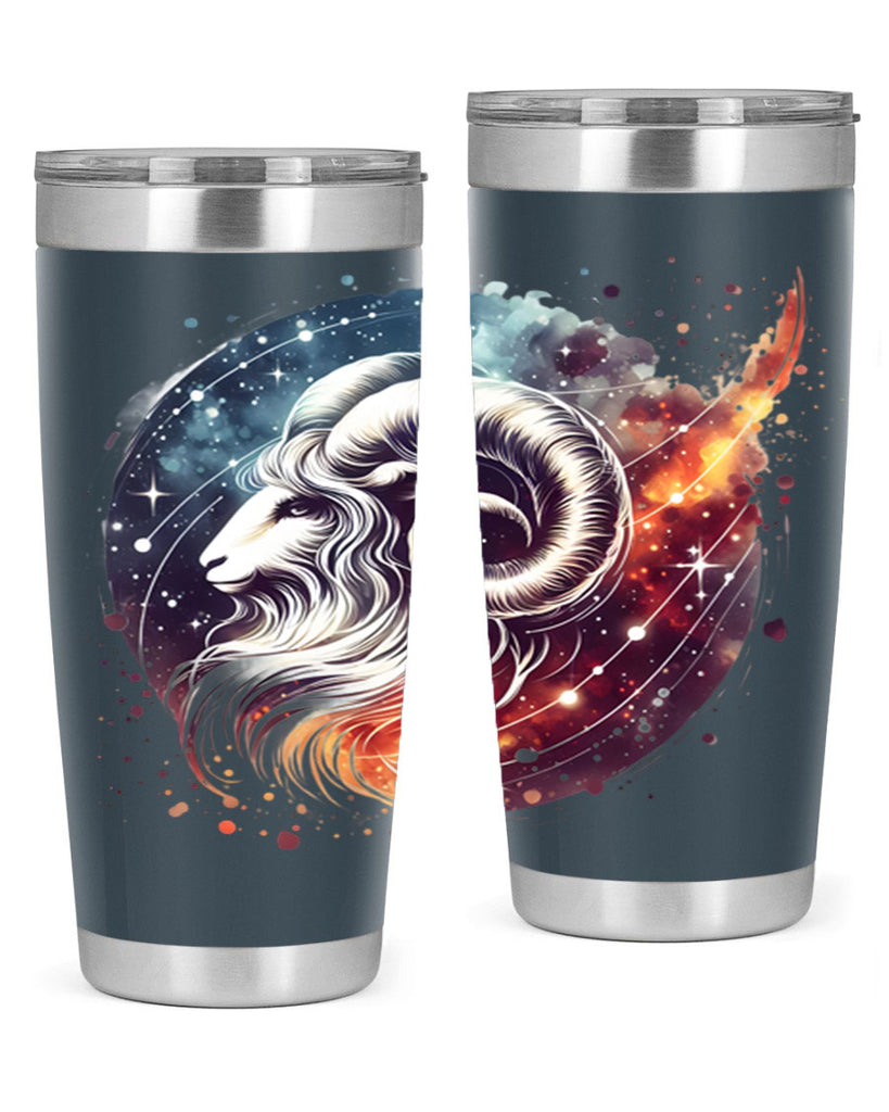 aries 124#- zodiac- Tumbler
