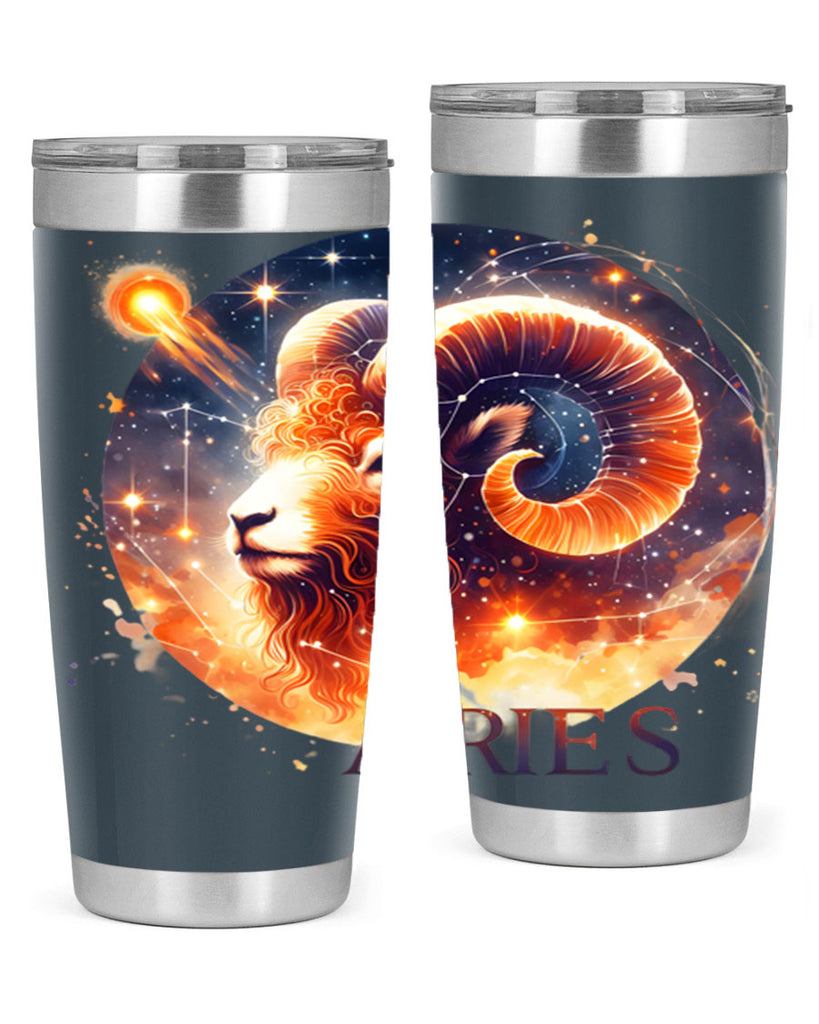 aries 130#- zodiac- Tumbler