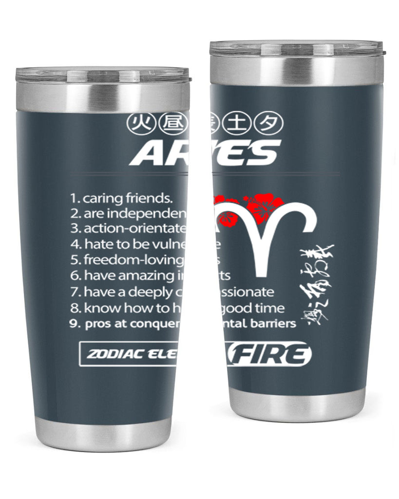aries 137#- zodiac- Tumbler