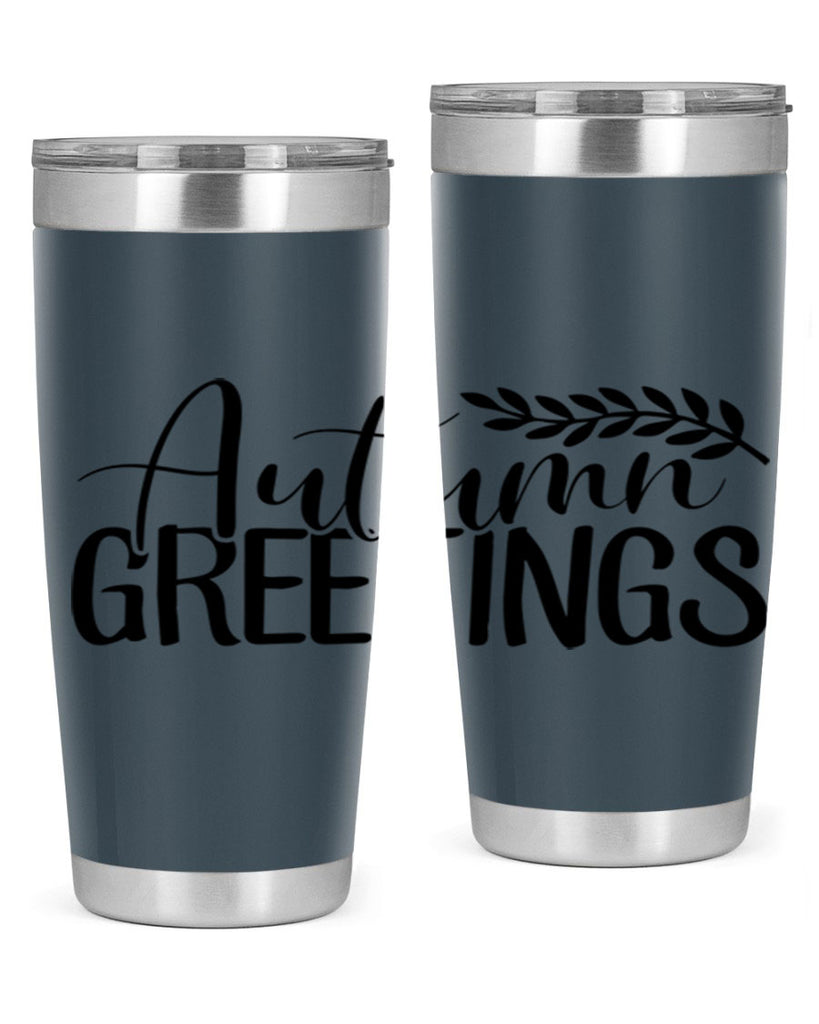 autumn greetings 13#- fall- Tumbler