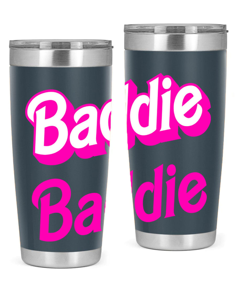 baddie 271#- black words phrases- Cotton Tank