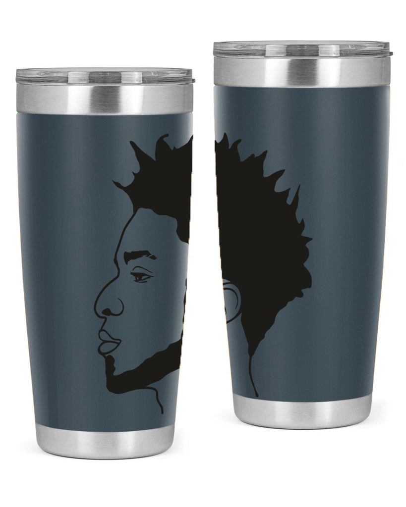 beardman 43#- black men - boys- tumbler