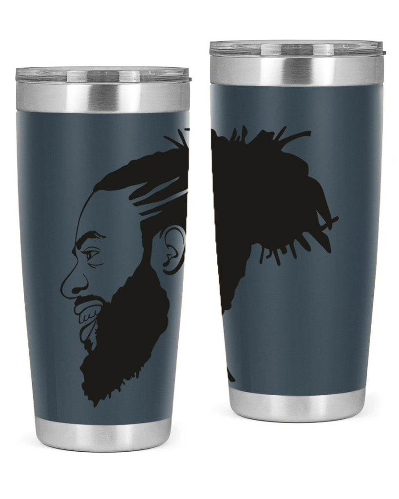 beardman 45#- black men - boys- tumbler