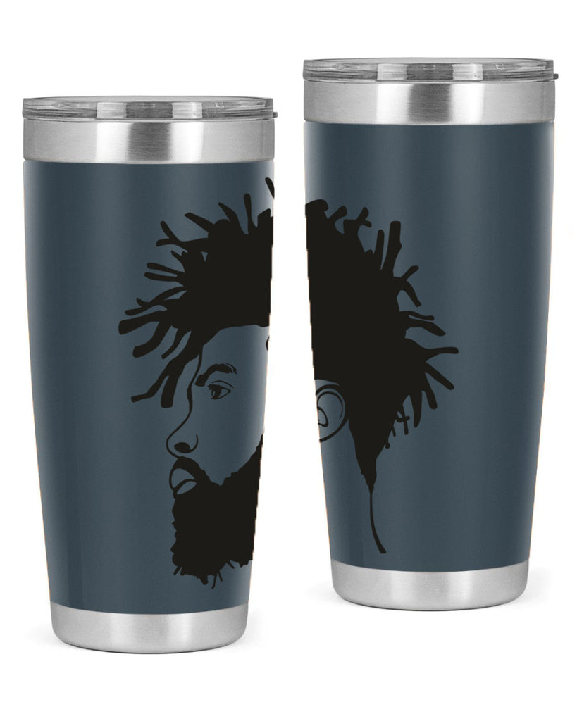 beardman 46#- black men - boys- tumbler