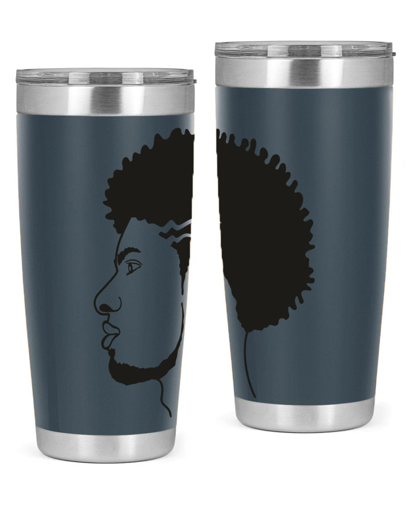 beardman 47#- black men - boys- tumbler