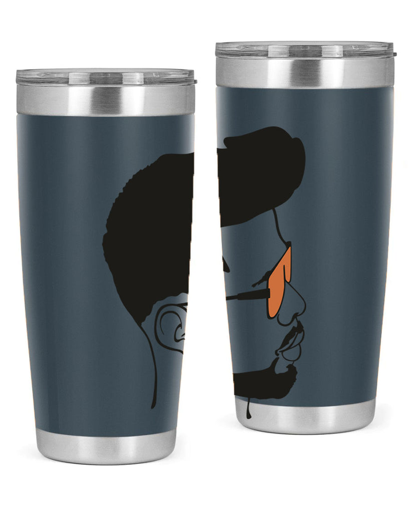 beardman 50#- black men - boys- tumbler