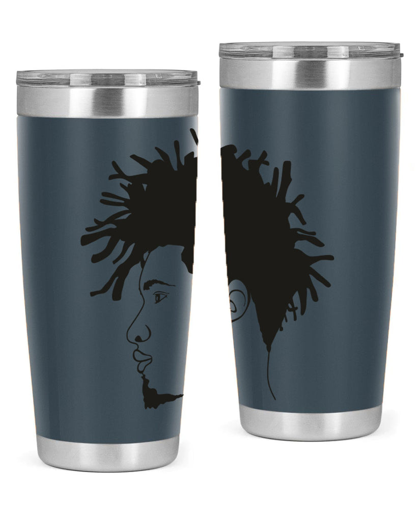 beardman 51#- black men - boys- tumbler