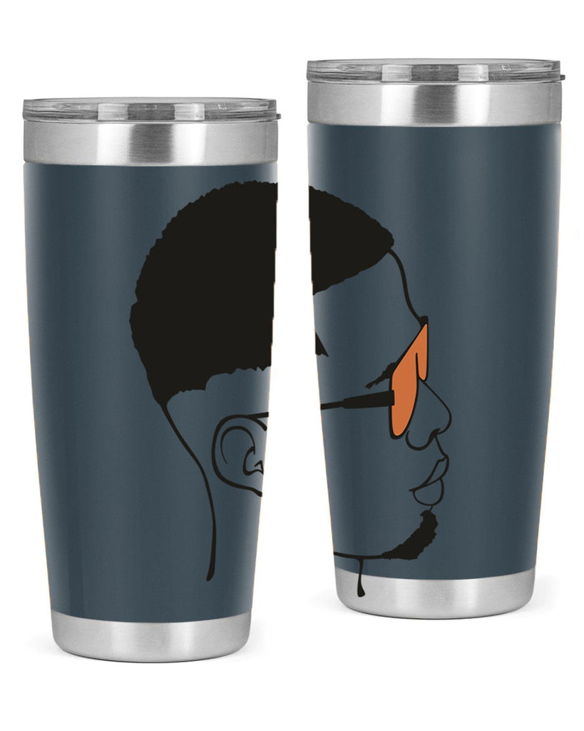 beardman 57#- black men - boys- tumbler