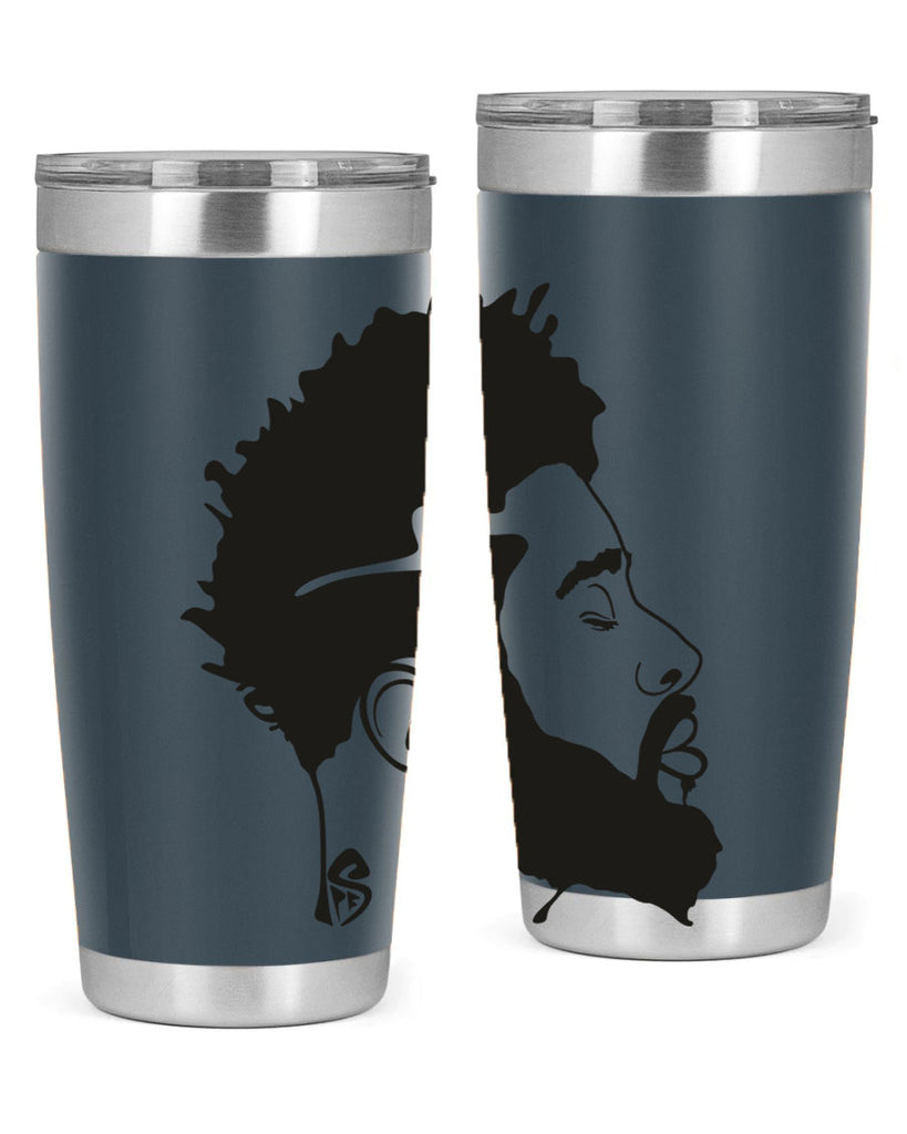 beardman 59#- black men - boys- tumbler