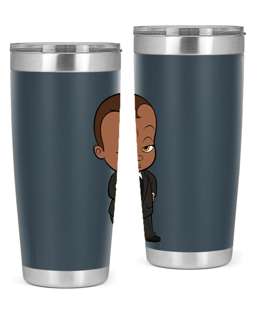 black boy 10#- black men - boys- tumbler